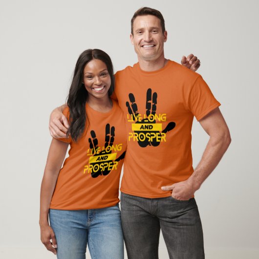 Live Long Prosper Salute T-Shirt (Unisex)