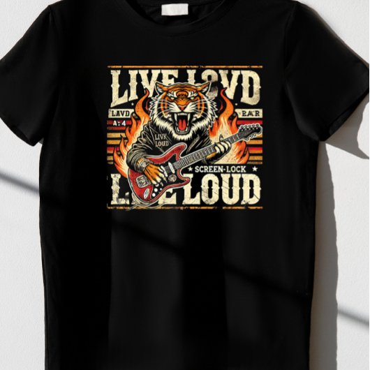 Live Loud." T-Shirt