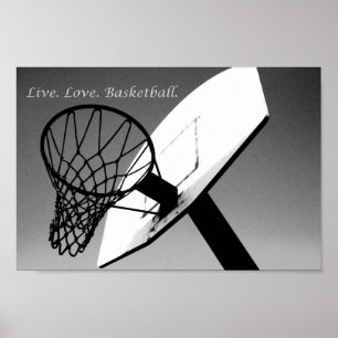 Live.Love.Basketball Poster
