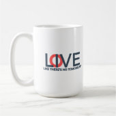LIVE LOVE Becher Kaffeetasse (Links)