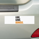 Live,Love,Bungee Autoaufkleber (Auf Auto)