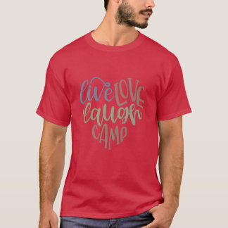 Live Love Laugh Camp Wohnmobil Mädchen T-Shirt