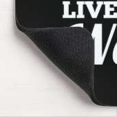 Live Love Waco Mousepad (Ecke)