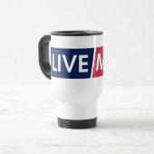 LIVE MAD Bold Motivation Mug Reisebecher (Vorderseite Links)