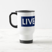 LIVE MAD Bold Motivation Mug Reisebecher (Links)