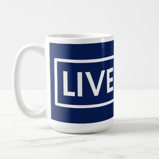 LIVE MAD Urban Statement Mug Kaffeetasse (Links)