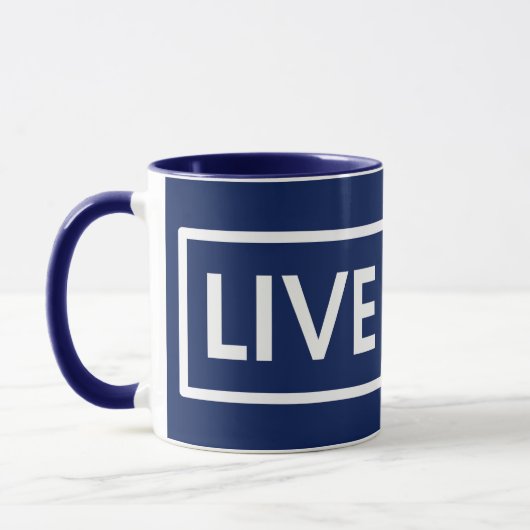 LIVE MAD Urban Statement Mug Tasse (Links)