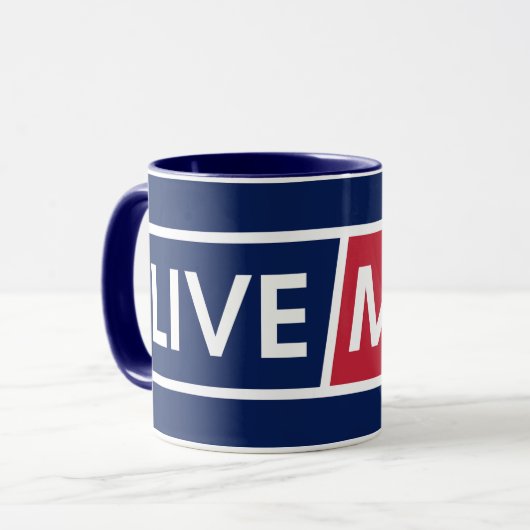 LIVE MAD Urban Statement Mug Tasse (Vorderseite Links)
