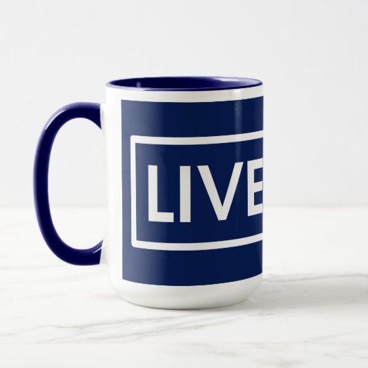 LIVE MAD Urban Statement Mug Tasse (Links)