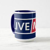 LIVE MAD Urban Statement Mug Tasse (Vorderseite Links)