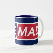 LIVE MAD Urban Statement Mug Zweifarbige Tasse (VorderseiteRechts)