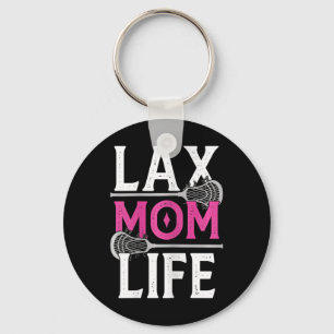 Live Mama Lacrosse Lax Player Tochtergesellschaft Schlüsselanhänger