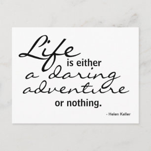 Live - Motivieren - Inspiriert - Postkarte