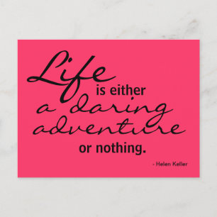 Live - Motivieren - Inspiriert - Postkarte
