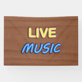 Live Music Banner