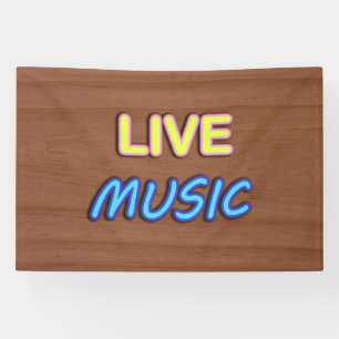 Live Music Banner