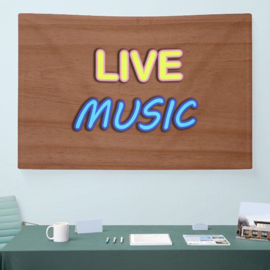Live Music Banner (Messe)