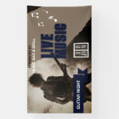 Live Music Bar & Grill Banner (Vertikal)