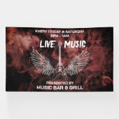Live Music Bar & Grill Banner (Horizontal)