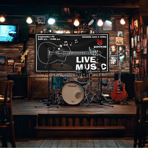 Live Music Bar & Grill Banner