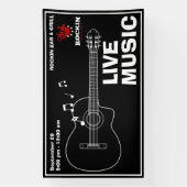 Live Music Bar & Grill Banner (Vertikal)