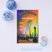 Live Music Concert/Party Flyer (Einzeln)