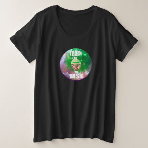 Live Music Große Größe T-Shirt
