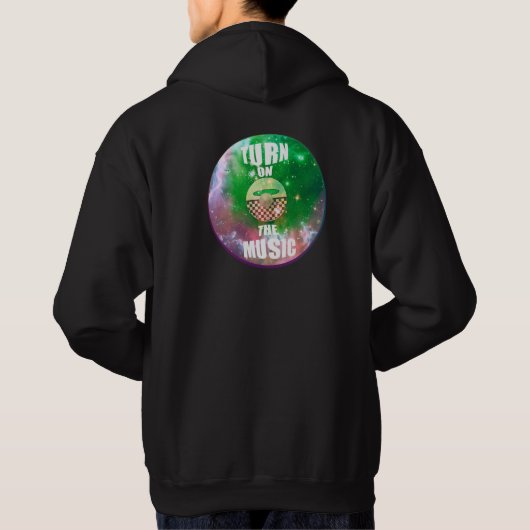 Live Music Hoodie (Rückseite)