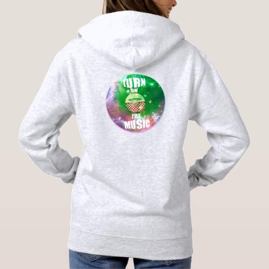Live Music Hoodie (Rückseite)