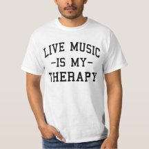 Live Music ist meine Therapie für Musikliebhaber
