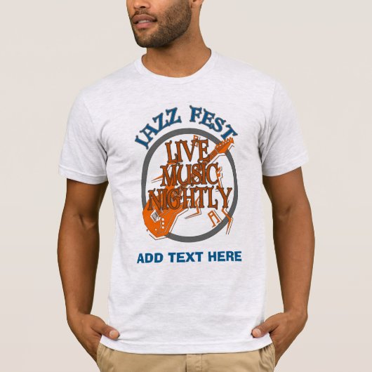 Live Music Night T-Shirt (Vorderseite)