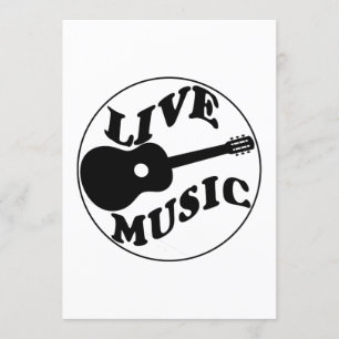 LIVE MUSIK EINLADUNG