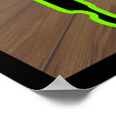 Live-Musik in einer Bar mit Jukebox Poster (Ecke)