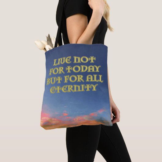 "Live not for Today" Totbeutel v2 Tasche (Von Nahem)