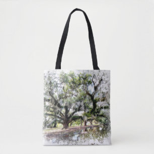 *~* Live Oak New Orleans Living Oaks Art Malerei Tasche