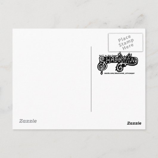 Live Oaks Muir Zitat Postkarte (Rückseite)