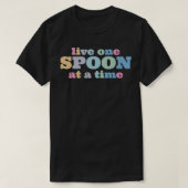 Live One Spoon At A Time Lupus Warrior Premium T-Shirt (Design vorne)