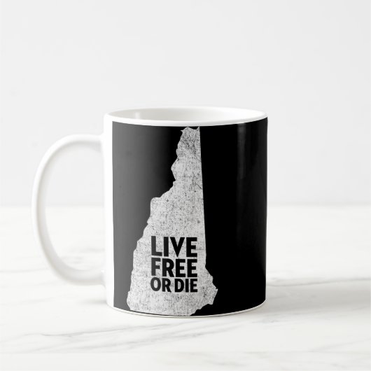 Live Or Die Shirt - New Hampshire Shirt Nh Kaffeetasse (Links)
