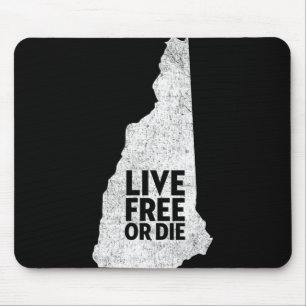 Live Or Die Shirt - New Hampshire-Shirt Nh Mousepad