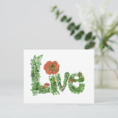 Live Postkarte (Stehend Vorderseite)