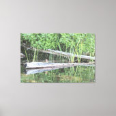 Live Reflektion Leinwanddruck (Vorderseite)