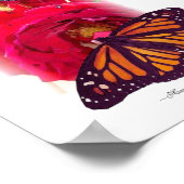 Live Right Poster (Ecke)