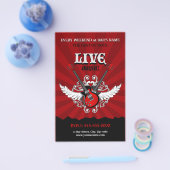 Live Rock Music Concert Party Flyer (Einzeln)