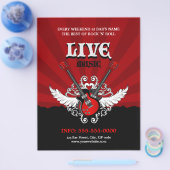 Live Rock Music Concert / Party Flyer (Einzeln)
