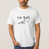 Live Salty Mako Front 5 T-Shirt (Vorderseite)