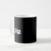 Live Semicolon Suizidprävention Bewusstsein Kaffeetasse (Vorderseite Links)
