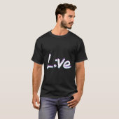 Live Semicolon Suizidprävention Bewusstsein T-Shirt (Vorne ganz)