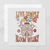 Live Simply, Bloom Wildly (Vorne/Hinten)
