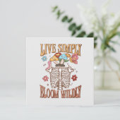 Live Simply, Bloom Wildly (Stehend Vorderseite)