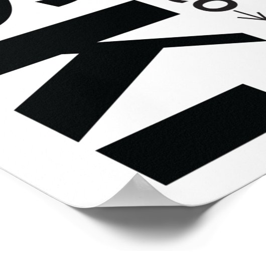 Live-Skiposter Poster (Ecke)